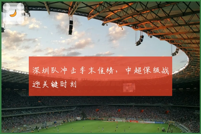 深圳队冲击季末佳绩，中超保级战迎关键时刻
